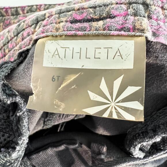 Athleta Corduroy Y2K Skirt Womens 6 Tall Flare Dark Academia Granola Western - Picture 8 of 8